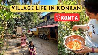 Our village house in Konkan Kumta Karnataka | Village life in Kokan | Konkani house | Kumta vlog