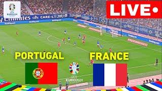  Portugal vs France LIVE | UEFA EURO 2024 | Match Live Now