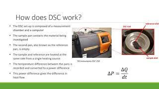 Introduction to Differential Scanning Calorimetry