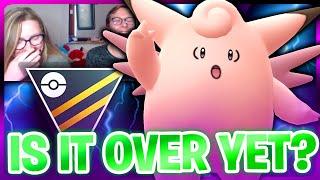 CLEFABLE is trying her best in the Ultra League? Can we climb in this XL Meta? | GO Battle League