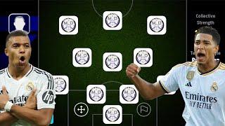 REAL MADRID  BEST SPECIAL SQUAD BUILDER!!  EFOOTBALL 2025 MOBILE