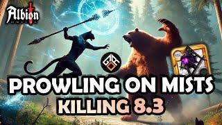 PROWLING 8.3 Killing 8.3 on MIST & Corrupted Dungeon | Gordinh - ALBION ONLINE