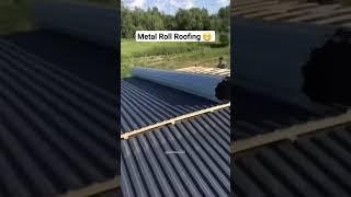 Satisfying!  #roofershelper #roof #roofer #roofing #metalroof