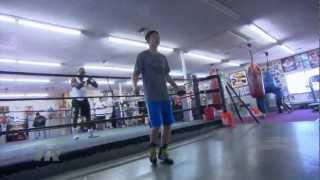 Incredible Training Session With Freddie Roach & Zou Shiming