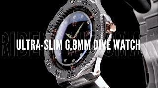 NOVE Trident Automatic G101 | Pursuit of Perfection 20atm DIVE WATCH | Ultra-slim 6.8mm outer case