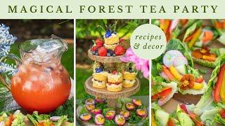 Whimsical Forest Tea Party 🫖 Recipes & Decor Ideas