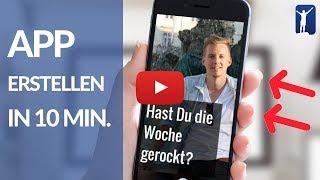 Wie Du Apps für Android & iOS erstellst (in 10 Min., Anfängerguide ohne Programmierkenntnisse)