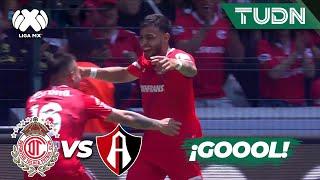 ¡GOL DE ALEXIS VEGA! Cabezazo letal | Toluca 2-0 Atlas | CL2024 - Liga Mx J14 | TUDN