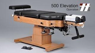 500 Elevation Operation: Thuli Chiropractic Table