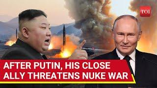 Putin Ally Kim Jong Un's First Message To Trump; Threatens U.S. & Allies With Nuke War | Ukraine