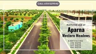 Premium Residential Plots for Sale | Aparna Western meadows | Mokila, Hyderabad