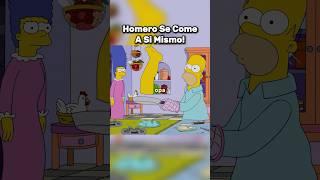 Homero Se Come A Si Mismo! | #lossimpson #simpsons #serie