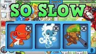 Legendary Late Game with Only Stalling Towers! (BTD Battles)