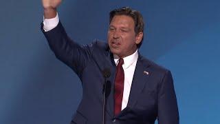 Florida Gov. Ron DeSantis speaks at Republican National Convention