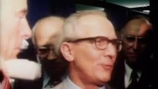 Erich Honecker angetrunken auf der Leipziger Messe 1976