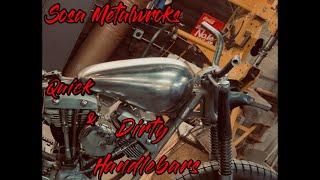 Quick and Dirty Handlebars (step by step) #fabrication #diy #shorts