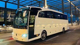 TRANSFER MARMARIS - DALAMAN AIRPORT BY BUS MERCEDES (TURK) |  ALONG THE NIGHT SERPENTINE 