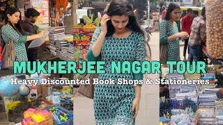 Mukherjee Nagar Tour | Best Book Shops | Stationeries| #mukherjeenagar  #djs #rjs #hjs #upsc