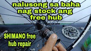 PAANO AYUSIN ANG FREE HUB NG MTB..SHIMANO FREE HUB REPAIR..