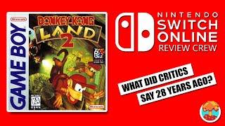 1990s Critics Review Donkey Kong Land 2 on Game Boy (Nintendo Switch Online)