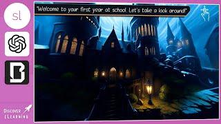 School Of Magic Interactive Virtual Tour Induction! - Articulate Storyline 360 & Blockade Labs Demo