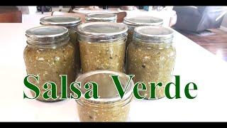 Fire Roasted Tomatillo Salsa Verde With Linda's Pantry