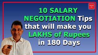 10 Salary Negotiation Tactics to Boost Your Income in Just 180 Days | Success Tips | Nego Skills