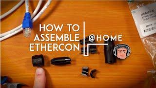 How to Assemble NEUTRIK ETHERCON Connector Carrier