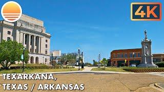 Texarkana, Texas and Arkansas! Drive with me!