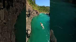 When Mom Goes Cliff Diving  Osama Ali #Shorts #CliffDiving