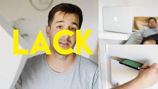 LACK IKEA Estante / Mesita de noche flotante minimalista por 8€  MONTAJE FÁCIL en Español.