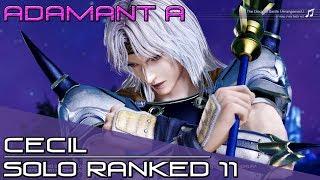 Cecil Ranked Solo Matches 11 [Adamant A] - Dissidia Final Fantasy NT (DFFNT)