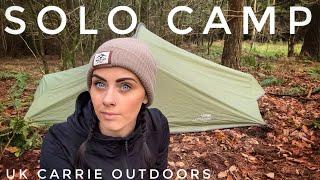 SOLO WILD CAMP | UK WILD CAMPING