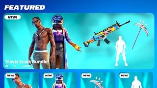 *NEW* Travis Scott Skin Bundle in The Fortnite Item Shop (Full Showcase)