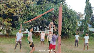 VOLLEYBALL, one of the Favourite games of P.T. Sir  of JNV Madhubani. Date:08/10/2024