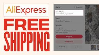 How To Get Free Shipping on Aliexpress (2025) Step by Step