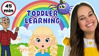 Toddler Learning & Nursery Rhymes Adventure with Ms Moni | Toddler Speech & Learning Videos