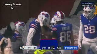 Josh Allen 52yd to the HOUSE| WATCH!| Luxury Sports 101