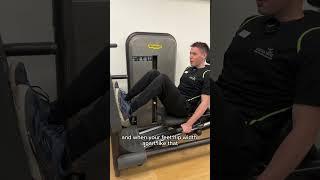 Leg Press Machine – TechnoGym edition