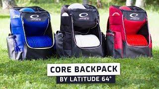 Latitude 64° Core Backpack Disc Golf Bag