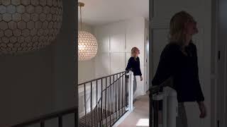 DIY Stairwell Accent Wall
