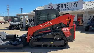 (Used For Sale) 2024 Kubota SVL65-2 W/ Rotatary Cutter