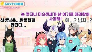 눈 뜨니 끌려온 총수님【홀로라이브/미오,라플라스.클로에,초코,스이세이,카나타,미코】
