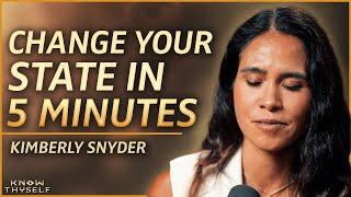 Guided Heart-Brain Coherence Meditation (5 Minutes to Change Your State) | Kimberly Snyder