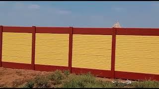 Rs.78 | READY MADE COMPOUND WALL|RCC COMPOUND WALL|PRECAST BOUNDARY WALL|09789886338