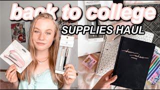 COLLEGE SCHOOL SUPPLIES HAUL 2020 // College School Supplies Essentials! | Isabella LoRe