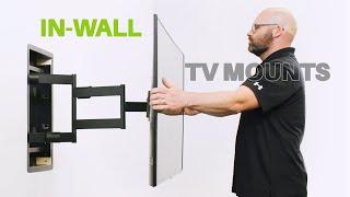 Everything  You Need   IN-WALL TV MOUNTS  | Kanto R300 & R500