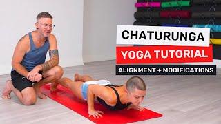 How to do Chaturanga Dandasana | Four Limbed Staff Pose in Ashtanga Yoga