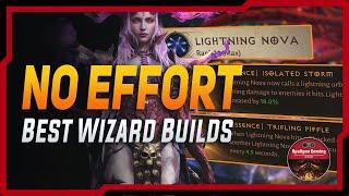 TESLA Wizard - Best Dungeon Builds (Tired of Button Spamming?) - Diablo Immortal