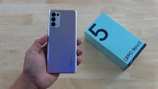 Oppo Reno5 Silver unboxing, camera test